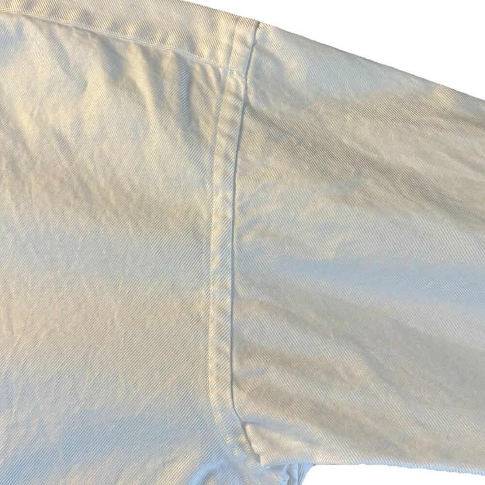 Vtg Paul Stuart White Long Sleeve Button Down Shirt Women’s Size 4 100% Cotton - Picture 9 of 16